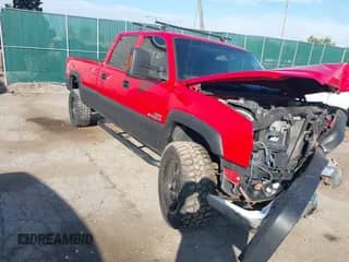 2003 Chevrolet Silverado 2500HD LT with VIN 1GCHK23193F137386, listed as a IAAI auction lot 43429707 with Not provided miles and . Bid and sale history available at DreamBid. Image 1.