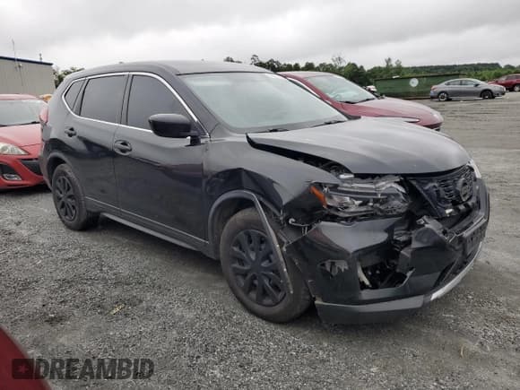 ✅ 2017 Nissan Rogue S • VIN: KNMAT2MT9HP531499 • Lot: 58221625. Listed on Copart with 141,955 mi. Free auction sales archive from the USA and detailed vehicle history report at DreamBid. Image 4.