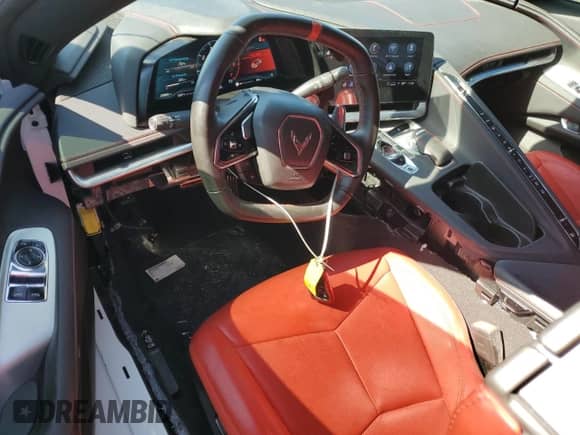 2023 Chevrolet Corvette 1LT с VIN 1G1YA2D4XP5107877, выставлен на аукционе Copart как лот 76481554 с пробегом 26 856 миль миль и Списание • Salvage title. История ставок и продаж доступна на DreamBid. Изображение 8.