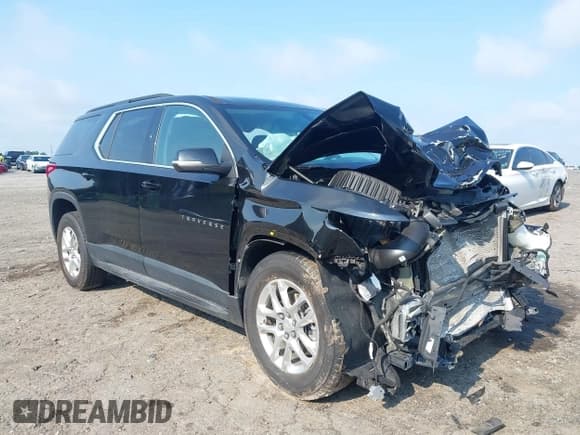 ✅ 2021 Chevrolet Traverse LT Cloth • VIN: 1GNERGKWXMJ151148 • Lot: 42671405. Listed on IAAI with 81,096 mi. Free auction sales archive from the USA and detailed vehicle history report at DreamBid. Image 1.