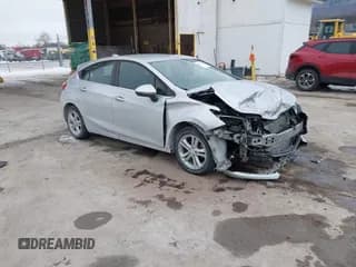 ✅ 2017 Chevrolet Cruze LT • VIN: 3G1BE6SM9HS609257 • Lot: 41314653. Listed on IAAI with 140,627 mi. Free auction sales archive from the USA and detailed vehicle history report at DreamBid. Image 1.