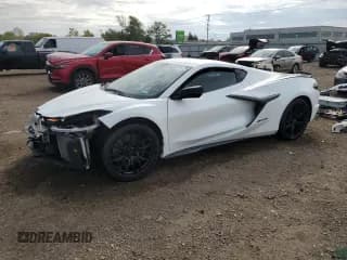 ✅ 2025 Chevrolet Corvette 1LZ • VIN: 1G1YD2D3XS5606119 • Lot: 86169575. Listed on Copart with 2,370 mi. Free auction sales archive from the USA and detailed vehicle history report at DreamBid. Image 1.