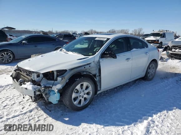 ✅ 2014 Buick Regal Premium I • VIN: 2G4GM5ER2E9137912 • Лот: 45860265. Опубликован ранее на Copart с пробегом 112 140 миль. Бесплатный доступ к архиву аукционных продаж из США и подробный отчёт об истории автомобиля на DreamBid. Изображение 1.