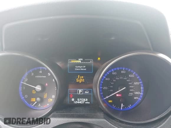 ✅ 2016 Subaru Outback Premium • VIN: 4S4BSAHC0G3349168 • Lot: 42295995. Listed on IAAI with 124,407 mi. Free auction sales archive from the USA and detailed vehicle history report at DreamBid. Image 7.