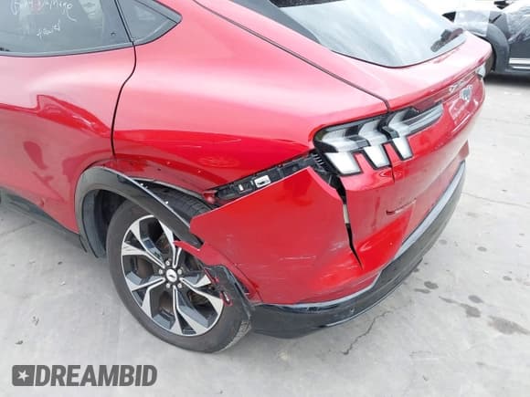 ✅ 2023 Ford Mustang Mach-E Premium • VIN: 3FMTK3SU5PMA70024 • Lot: 42475385. Listed on IAAI with 37,015 mi. Free auction sales archive from the USA and detailed vehicle history report at DreamBid. Image 6.