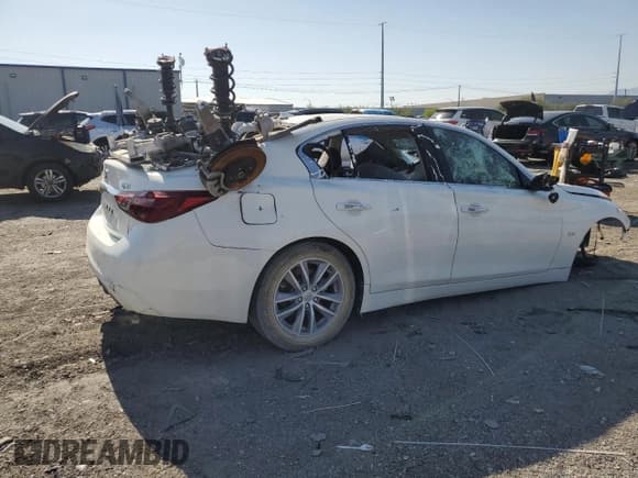 ✅ 2020 Infiniti Q50 Luxe • VIN: JN1EV7AR3LM254847 • Lot: 57778345. Listed on Copart with Not provided. Free auction sales archive from the USA and detailed vehicle history report at DreamBid. Image 3.