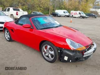 ✅ 2001 Porsche Boxster S • VIN: WP0CB29881U661491 • Lot: 43477901. Listed on IAAI with 41,872 mi. Free auction sales archive from the USA and detailed vehicle history report at DreamBid. Image 1.