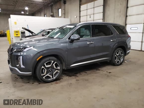 ✅ 2023 Hyundai Palisade Limited • VIN: KM8R5DGE1PU634790 • Лот: 78835374. Опубликован ранее на Copart с пробегом 18 296 миль. Бесплатный доступ к архиву аукционных продаж из США и подробный отчёт об истории автомобиля на DreamBid. Изображение 1.