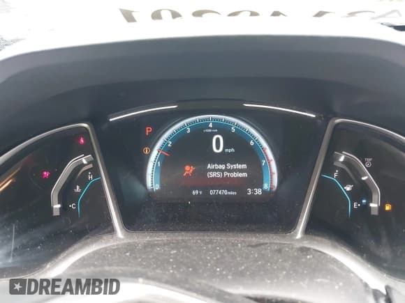 ✅ 2018 Honda Civic EX-T • VIN: JHMFC1F3XJX002306 • Lot: 43149201. Listed on IAAI with 77,470 mi. Free auction sales archive from the USA and detailed vehicle history report at DreamBid. Image 7.