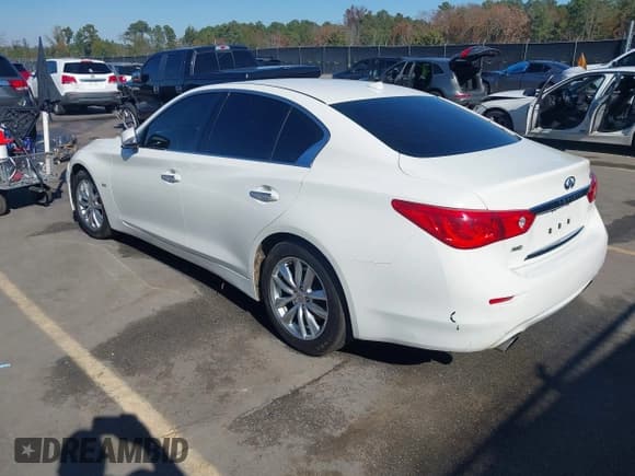 ✅ 2017 Infiniti Q50 Premium • VIN: JN1CV7AR9HM681058 • Лот: 43660044. Опубликован ранее на IAAI с пробегом 185 432 миль. Бесплатный доступ к архиву аукционных продаж из США и подробный отчёт об истории автомобиля на DreamBid. Изображение 3.