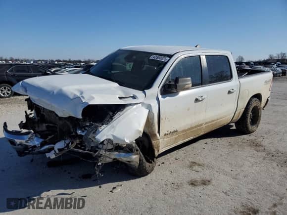 2020 Ram 1500 Big Horn с VIN 1C6SRFFT2LN122439, выставлен на аукционе Copart как лот 42600075 с пробегом 68 085 миль миль и Списание • Salvage title. История ставок и продаж доступна на DreamBid. Изображение 1.