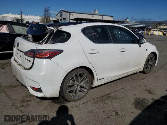 ✅ 2016 Lexus CT 200h • VIN: JTHKD5BH0G2260151 • Лот: 39352163. Опубликован ранее на Copart с пробегом 76 211 миль. Бесплатный доступ к архиву аукционных продаж из США и подробный отчёт об истории автомобиля на DreamBid. Изображение 3.