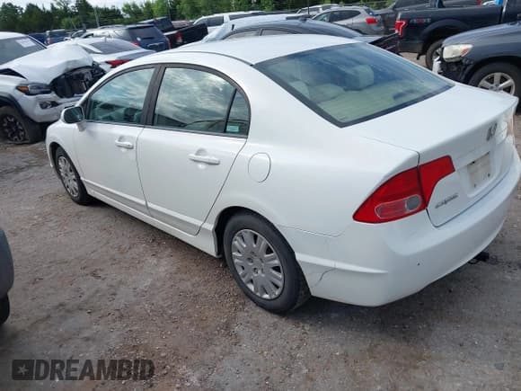 ✅ 2008 Honda Civic GX • VIN: 1HGFA46578L000414 • Lot: 42616989. Listed on IAAI with 57,688 mi. Free auction sales archive from the USA and detailed vehicle history report at DreamBid. Image 3.