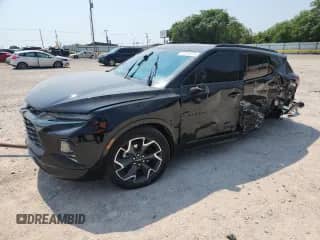 2021 Chevrolet Blazer RS с VIN 3GNKBERSXMS520085, выставлен на аукционе Copart как лот 71646375 с пробегом 72 412 миль миль и Списание • Salvage title. История ставок и продаж доступна на DreamBid. Изображение 1.