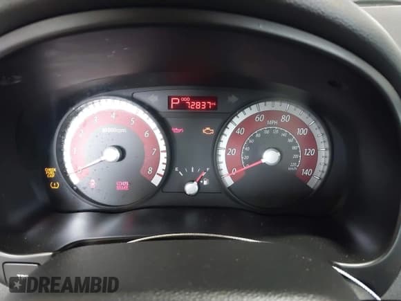 ✅ 2010 Kia Rio LX • VIN: KNADH4A37A6652068 • Lot: 42985384. Listed on IAAI with 72,837 mi. Free auction sales archive from the USA and detailed vehicle history report at DreamBid. Image 7.