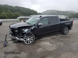 2024 Chevrolet Silverado 1500 LT с VIN 1GCPDKEK4RZ273301, выставлен на аукционе Copart как лот 71499485 с пробегом 22 794 миль миль и Списание • Salvage title. История ставок и продаж доступна на DreamBid. Изображение 1.