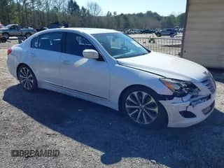 2013 Hyundai Genesis R-Spec with VIN KMHGC4DH0DU244349, listed as a IAAI auction lot 41508229 with 231,929 mi miles and . Bid and sale history available at DreamBid. Image 1.