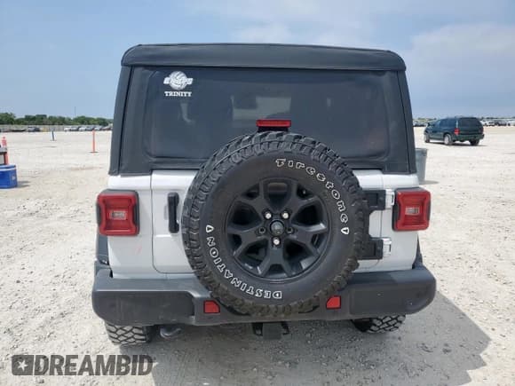 ✅ 2022 Jeep Wrangler Sport S • VIN: 1C4GJXAG5NW259605 • Lot: 57659775. Listed on Copart with 14,864 mi. Free auction sales archive from the USA and detailed vehicle history report at DreamBid. Image 6.