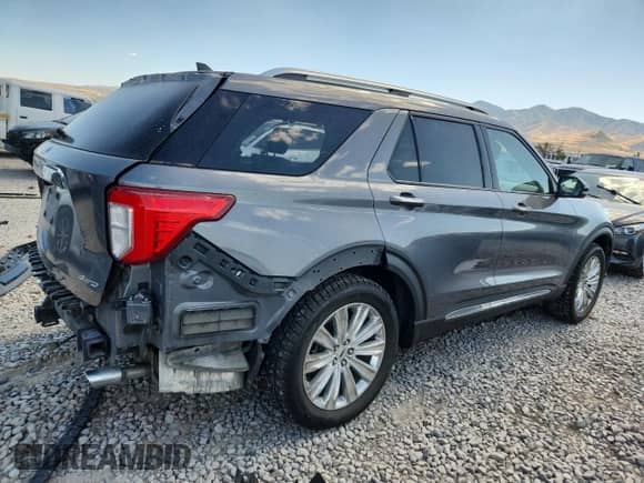 2022 Ford Explorer Limited z VIN 1FMSK8FH0NGA96947, wystawiony jako Copart lot #66201845 z przebiegiem 81 624 mil mil oraz Szkoda całkowita • Salvage title. Historia ofert i sprzedaży dostępna na DreamBid. Obrazek 3.