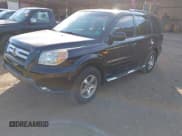 ✅ 2007 Honda Pilot EX-L • VIN: 5FNYF28707B044753 • Lot: 43693666. Listed on IAAI with 183,790 mi. Free auction sales archive from the USA and detailed vehicle history report at DreamBid. Image 2.