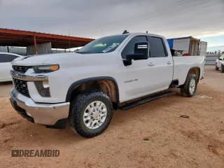 ✅ 2022 Chevrolet Silverado 2500HD LT • VIN: 1GC5YNE70NF210779 • Lot: 92247705. Listed on Copart with 41,581 mi. Free auction sales archive from the USA and detailed vehicle history report at DreamBid. Image 1.