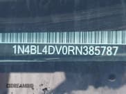 ✅ 2024 Nissan Altima SV • VIN: 1N4BL4DV0RN385787 • Lot: 43847512. Listed on IAAI with 45,293 mi. Free auction sales archive from the USA and detailed vehicle history report at DreamBid. Image 9.