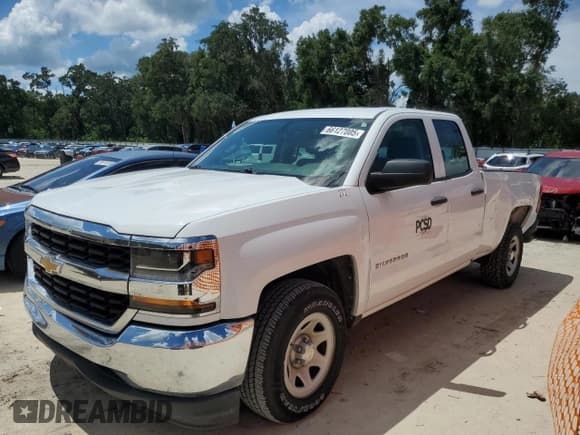 ✅ 2018 Chevrolet Silverado 1500 LS • VIN: 1GCRCNEC0JZ190538 • Лот: 66127805. Опубликован ранее на Copart с пробегом 57 520 миль. Бесплатный доступ к архиву аукционных продаж из США и подробный отчёт об истории автомобиля на DreamBid. Изображение 1.