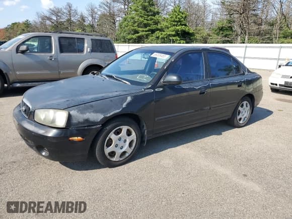 ✅ 2002 Hyundai Elantra GLS • VIN: KMHDN45D42U466155 • Lot: 66008465. Wystawiony na Copart z przebiegiem 54 869 mil. Bezpłatny archiwum sprzedaży aukcyjnych z USA i szczegółowy raport historii pojazdu na DreamBid. Zdjęcie 1.