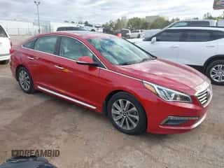 2017 Hyundai Sonata Sport with VIN 5NPE34AF1HH468888, listed as a IAAI auction lot 43578294 with 104,470 mi miles and . Bid and sale history available at DreamBid. Image 1.