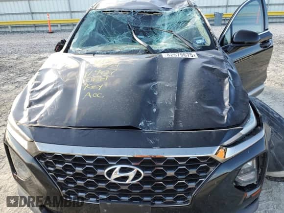2019 Hyundai Santa Fe SEL z VIN 5NMS33AD7KH082136, wystawiony jako Copart lot #82579675 z przebiegiem 107 265 mil mil oraz Szkoda całkowita • Salvage title. Historia ofert i sprzedaży dostępna na DreamBid. Obrazek 11.