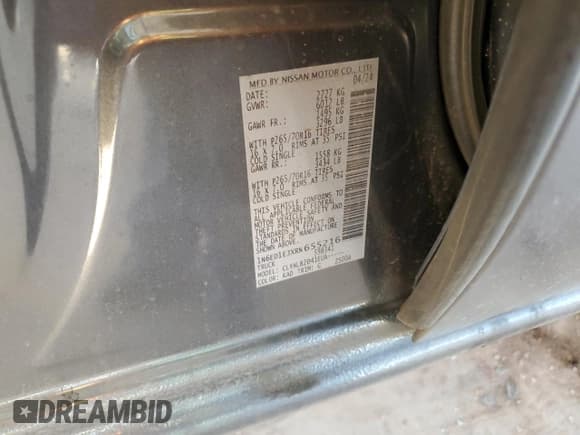 ✅ 2024 Nissan Frontier SL • VIN: 1N6ED1EJXRN655216 • Лот: 59797025. Опубликован ранее на Copart с пробегом 21 090 миль. Бесплатный доступ к архиву аукционных продаж из США и подробный отчёт об истории автомобиля на DreamBid. Изображение 12.