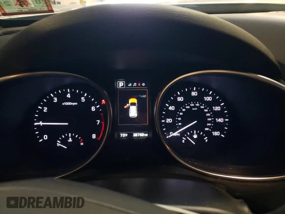 ✅ 2018 Hyundai Santa Fe Limited • VIN: 5XYZUDLAXJG555265 • Лот: 68753783. Опубликован ранее на Copart с пробегом 38 768 миль. Бесплатный доступ к архиву аукционных продаж из США и подробный отчёт об истории автомобиля на DreamBid. Изображение 9.