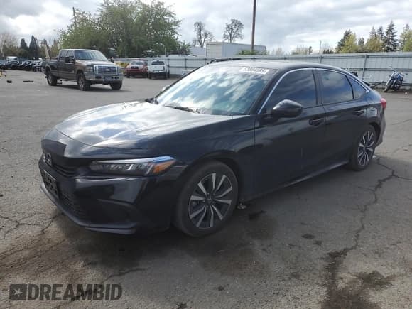 ✅ 2023 Honda Civic EX • VIN: 2HGFE1F7XPH303347 • Lot: 53894595. Listed on Copart with 30,126 mi. Free auction sales archive from the USA and detailed vehicle history report at DreamBid. Image 1.