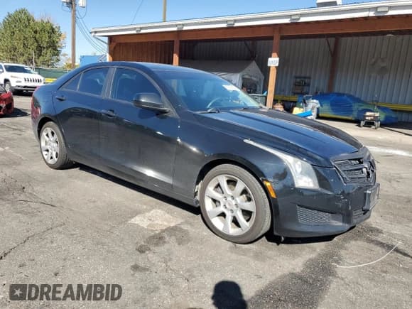 ✅ 2014 Cadillac ATS Standard RWD • VIN: 1G6AA5RA0E0189799 • Lot: 85933835. Listed on Copart with 105,557 mi. Free auction sales archive from the USA and detailed vehicle history report at DreamBid. Image 4.
