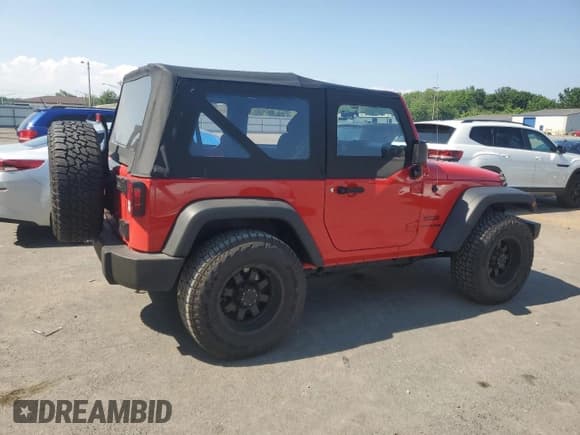 ✅ 2018 Jeep Wrangler Willys Wheeler W • VIN: 1C4AJWAG8JL897178 • Lot: 62576405. Listed on Copart with 12,381 mi. Free auction sales archive from the USA and detailed vehicle history report at DreamBid. Image 3.