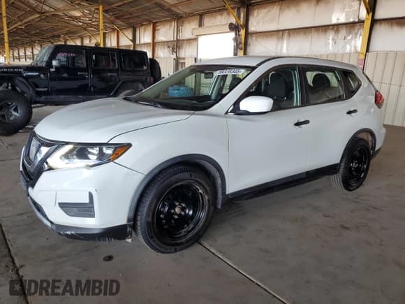 ✅ 2017 Nissan Rogue S • VIN: KNMAT2MT5HP577279 • Lot: 59328345. Listed on Copart with 168,005 mi. Free auction sales archive from the USA and detailed vehicle history report at DreamBid. Image 1.