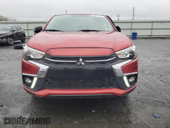 2019 Mitsubishi Outlander ES with VIN JA4AR3AU7KU022497, listed as a Copart auction lot 84171315 with 126,677 mi miles and Salvage title. Bid and sale history available at DreamBid. Image 5.