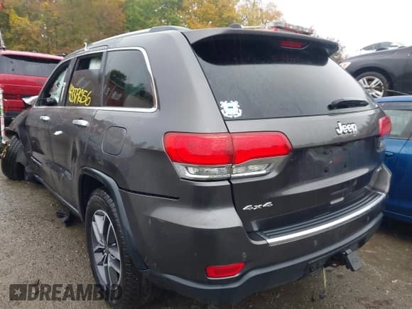 ✅ 2019 Jeep Grand Cherokee Limited • VIN: 1C4RJFBG7KC685942 • Lot: 43379256. Wystawiony na IAAI z przebiegiem 101 112 mil. Bezpłatny archiwum sprzedaży aukcyjnych z USA i szczegółowy raport historii pojazdu na DreamBid. Zdjęcie 3.