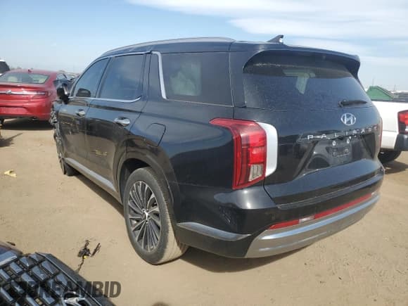 ✅ 2024 Hyundai Palisade Calligraphy • VIN: KM8R7DGE9RU647638 • Лот: 71067744. Опубликован ранее на Copart с пробегом Не указан. Бесплатный доступ к архиву аукционных продаж из США и подробный отчёт об истории автомобиля на DreamBid. Изображение 2.