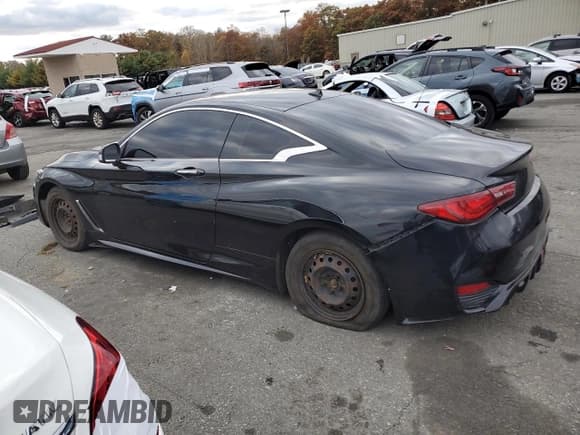 ✅ 2017 Infiniti Q60 Premium • VIN: JN1CV7EL9HM320113 • Лот: 89480415. Опубликован ранее на Copart с пробегом 83 419 миль. Бесплатный доступ к архиву аукционных продаж из США и подробный отчёт об истории автомобиля на DreamBid. Изображение 2.