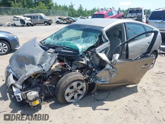 ✅ 2007 Toyota Prius • VIN: JTDKB20U577546408 • Lot: 42830076. Listed on IAAI with Not provided. Free auction sales archive from the USA and detailed vehicle history report at DreamBid. Image 2.
