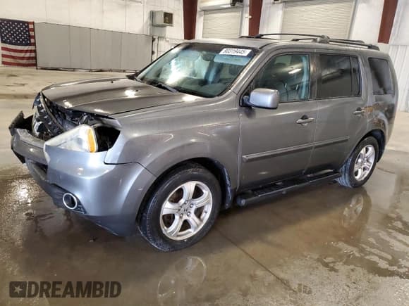 ✅ 2013 Honda Pilot EX-L • VIN: 5FNYF4H5XDB003052 • Lot: 90319445. Listed on Copart with 211,230 mi. Free auction sales archive from the USA and detailed vehicle history report at DreamBid. Image 1.