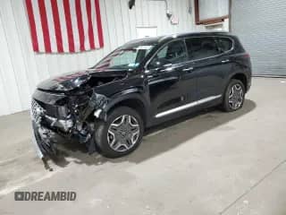 2023 Hyundai Santa Fe SEL Convenience with VIN KM8S6DA28PU099213, listed as a Copart auction lot 81960994 with 17,227 mi miles and Salvage title. Bid and sale history available at DreamBid. Image 1.