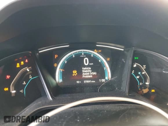 ✅ 2020 Honda Civic EX • VIN: SHHFK7H60LU218322 • Лот: 81856555. Опубликован ранее на Copart с пробегом 78 041 миль. Бесплатный доступ к архиву аукционных продаж из США и подробный отчёт об истории автомобиля на DreamBid. Изображение 9.