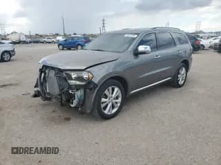 ✅ 2011 Dodge Durango Crew • VIN: 1D4RD4GG7BC598405 • Lot: 70431245. Wystawiony na Copart z przebiegiem 110 089 mil. Bezpłatny archiwum sprzedaży aukcyjnych z USA i szczegółowy raport historii pojazdu na DreamBid. Zdjęcie 1.