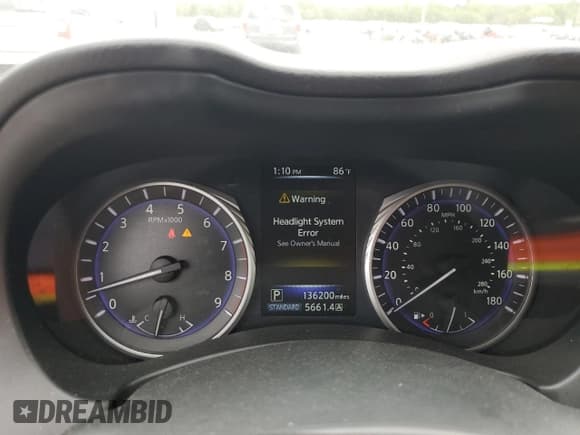 ✅ 2017 Infiniti Q50 Premium • VIN: JN1EV7AR6HM838649 • Лот: 64727225. Опубликован ранее на Copart с пробегом 136 200 миль. Бесплатный доступ к архиву аукционных продаж из США и подробный отчёт об истории автомобиля на DreamBid. Изображение 9.