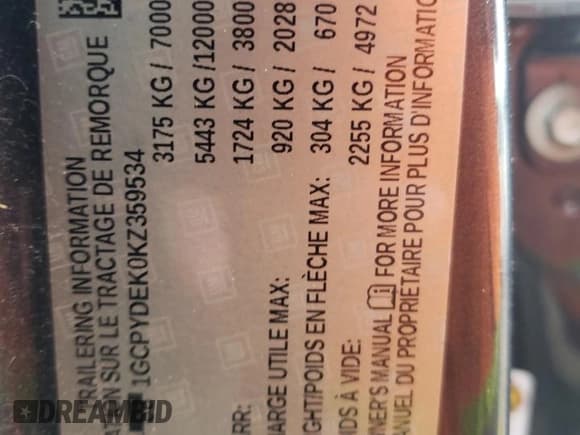 ✅ 2019 Chevrolet Silverado 1500 LT • VIN: 1GCPYDEK0KZ359534 • Lot: 60125805. Wystawiony na Copart z przebiegiem 92 352 mil. Bezpłatny archiwum sprzedaży aukcyjnych z USA i szczegółowy raport historii pojazdu na DreamBid. Zdjęcie 12.