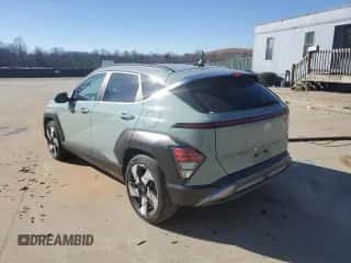 2024 Hyundai Kona Limited with VIN KM8HE3A35RU151688, listed as a Copart auction lot 41855635 with 14,340 mi miles and Clean title. Bid and sale history available at DreamBid. Image 2.