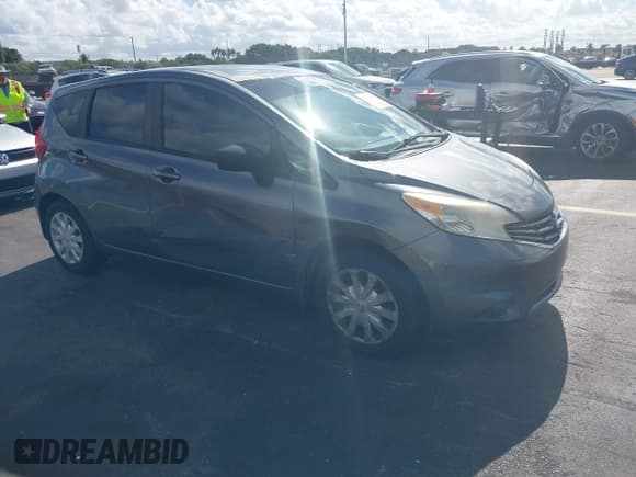 ✅ 2016 Nissan Note SV • VIN: 3N1CE2CP6GL368038 • Lot: 43838632. Listed on IAAI with 128,648 mi. Free auction sales archive from the USA and detailed vehicle history report at DreamBid. Image 1.