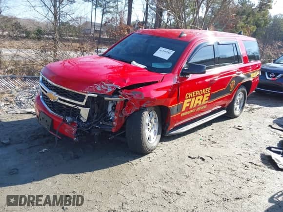 2019 Chevrolet Tahoe Commercial с VIN 1GNSKFEC7KR388178, выставлен на аукционе IAAI как лот 41299288 с пробегом 82 851 миль миль и . История ставок и продаж доступна на DreamBid. Изображение 2.